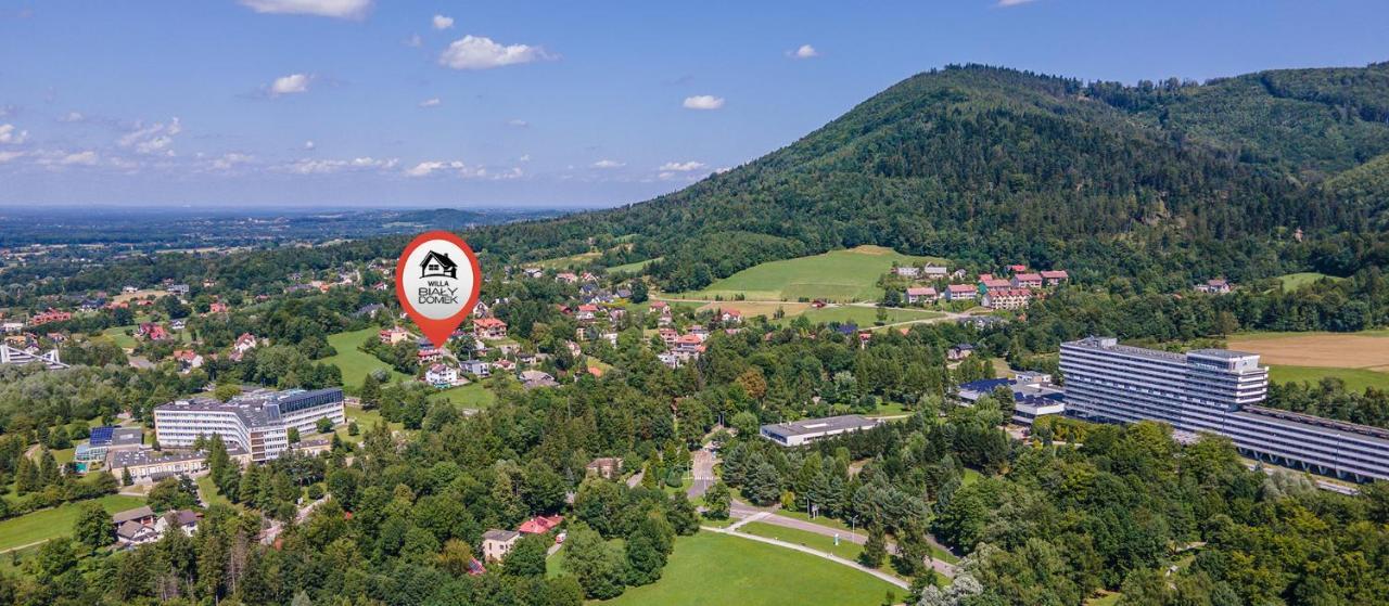 Willa Bialy Domek Ustron Kültér fotó